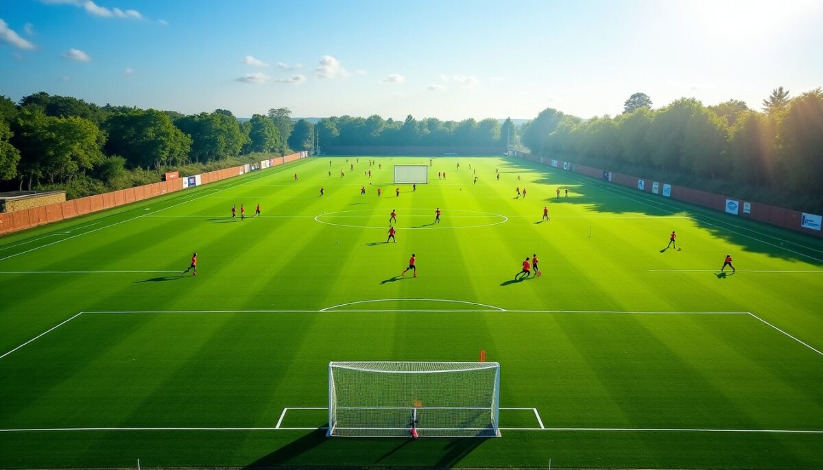 Hectares transformés en terrains de football : équivalences et dimensions expliquées